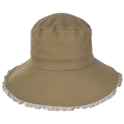 Physician Endorsed | Castaway Cotton Sun Hat | 108708 | front | TAUPE