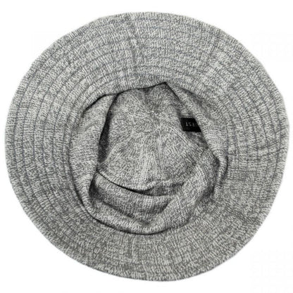 Parkhurst | Beach Cotton Knit Bucket Hat | 187151 | under | GRAPHITE TWIST