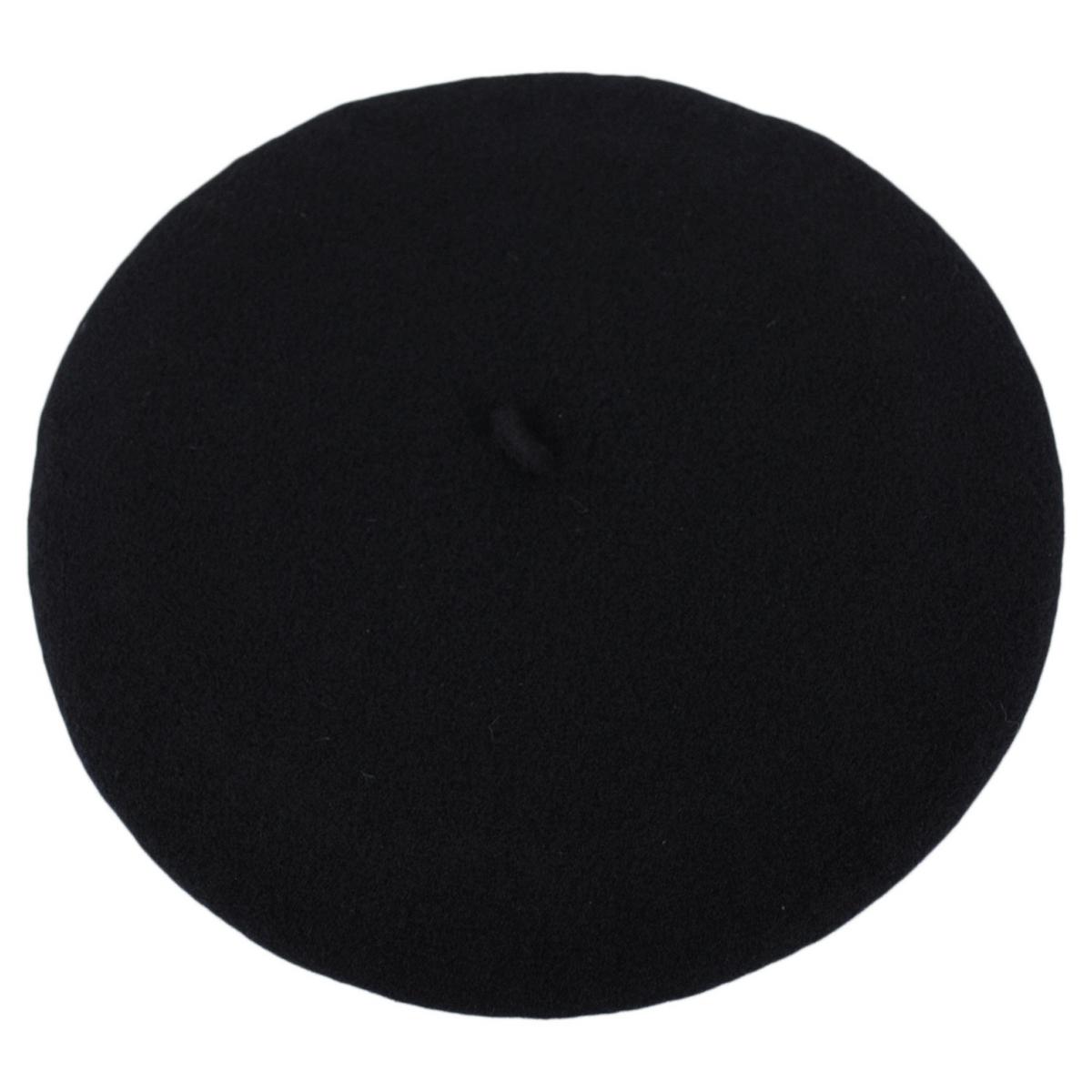 Heritage par Laulhere | Campan Wool Basque Beret  | 151053 | top | NOIR