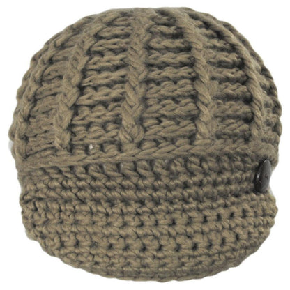 Letizia Chunky Knit Radar Cap
