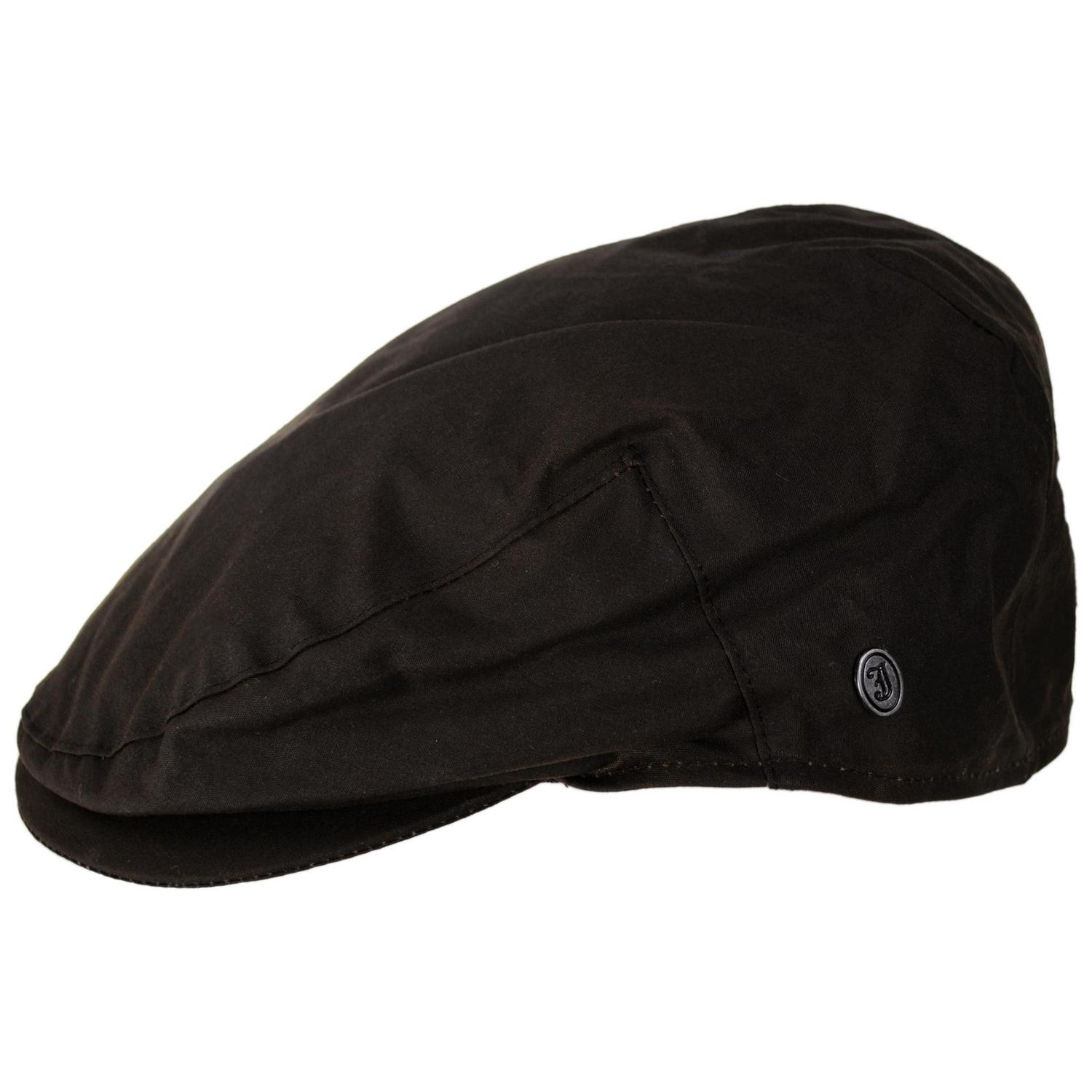 Jaxon & James | British Millerain Wax Cotton Ivy Cap | 170011 | profile | BROWN