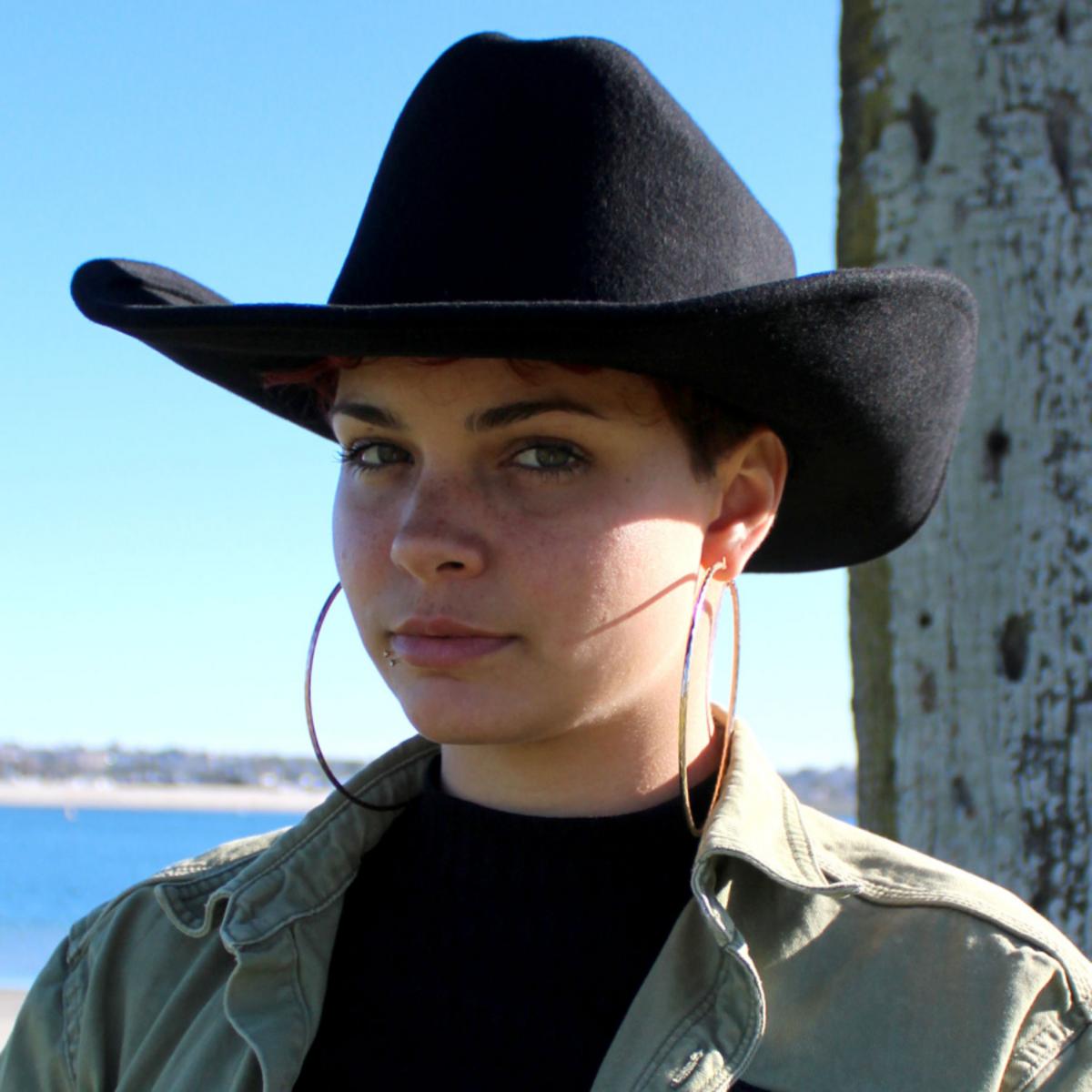 Jaxon Hats | Wool Felt Western Hat | 132000 | lsftwo | BLACK