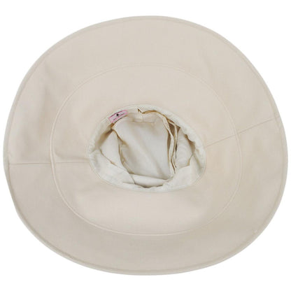 sur la tete | Monaco Linen Sun Hat | 109404 | under | BEIGE