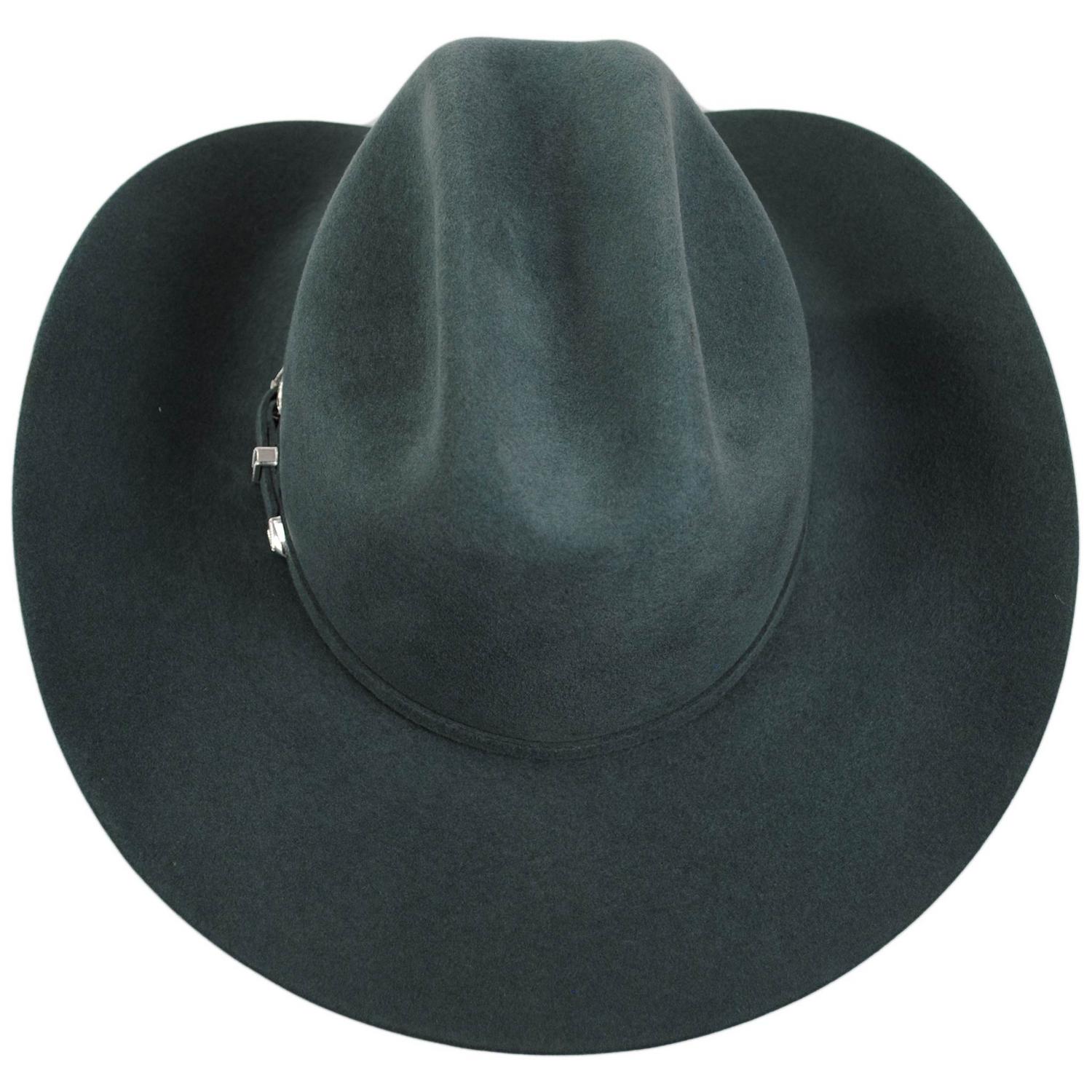 Bailey Western | Lightning Wool and Angora Felt Cowboy Hat - Fashion Colors | 130022 | top | SAGE LEAF