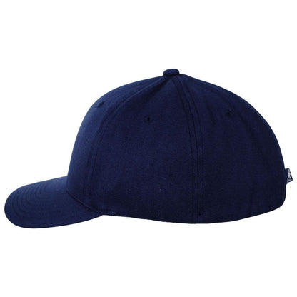 Kangol | Logo Wool FlexFit Fitted Baseball Cap | 201104 | profile | YONDER BLUE