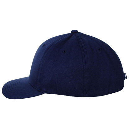 Kangol | Logo Wool Flexfit Fitted Baseball Cap | 201104 | profile | YONDER BLUE