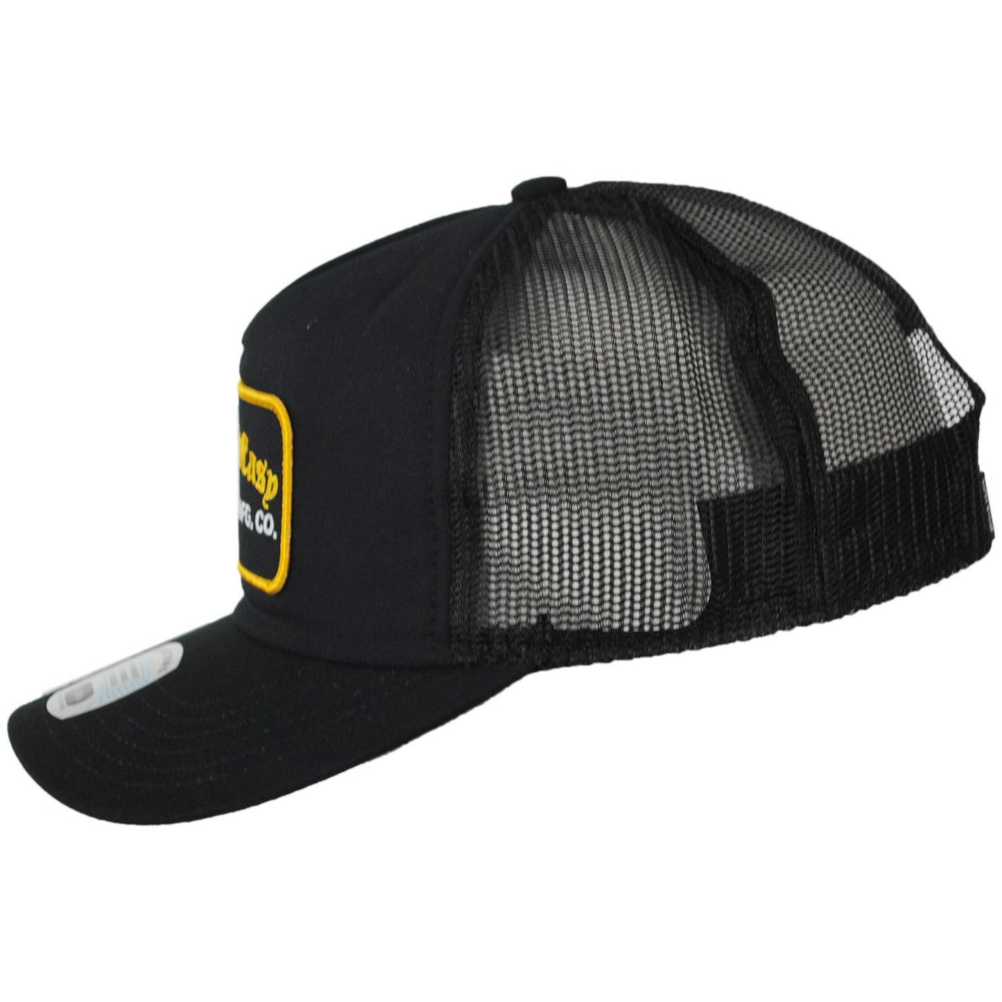 BRIXTON HATS | Take It Easy NetPlus Mesh Trucker Snapback Baseball Cap | 201895 | profile | WASHED BLACK