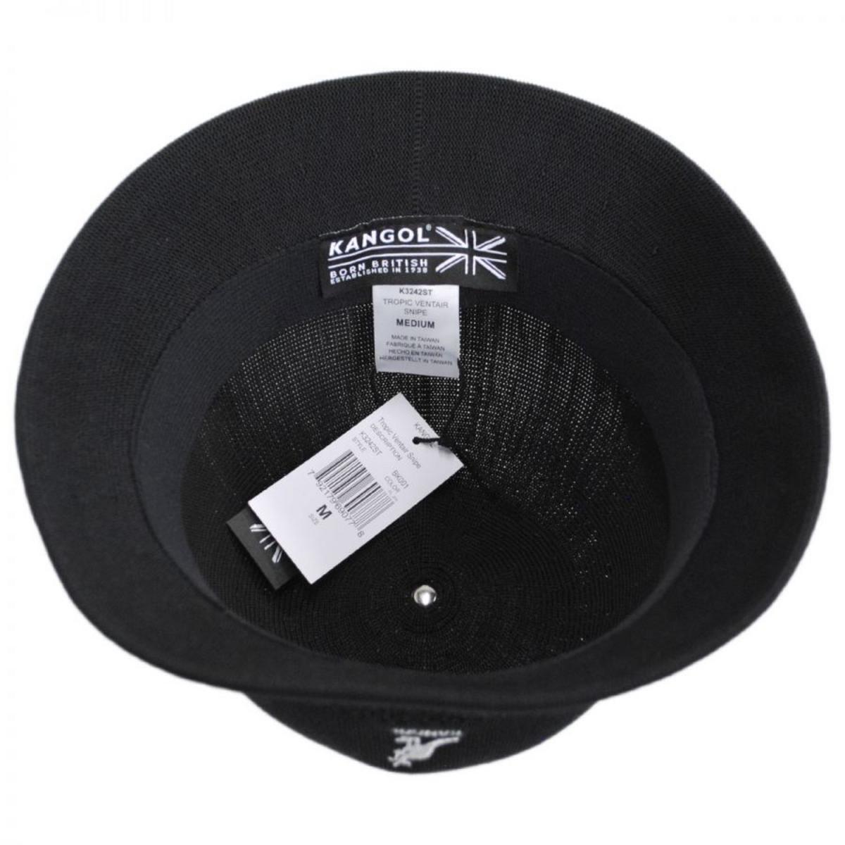 Kangol | Tropic Ventair Snipe Casual Bucket Hat | 140506 | under | BLACK