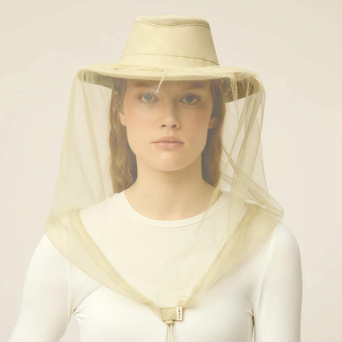 Tilley Endurables | Mosquito Head Net | 601854 | front | KHAKI