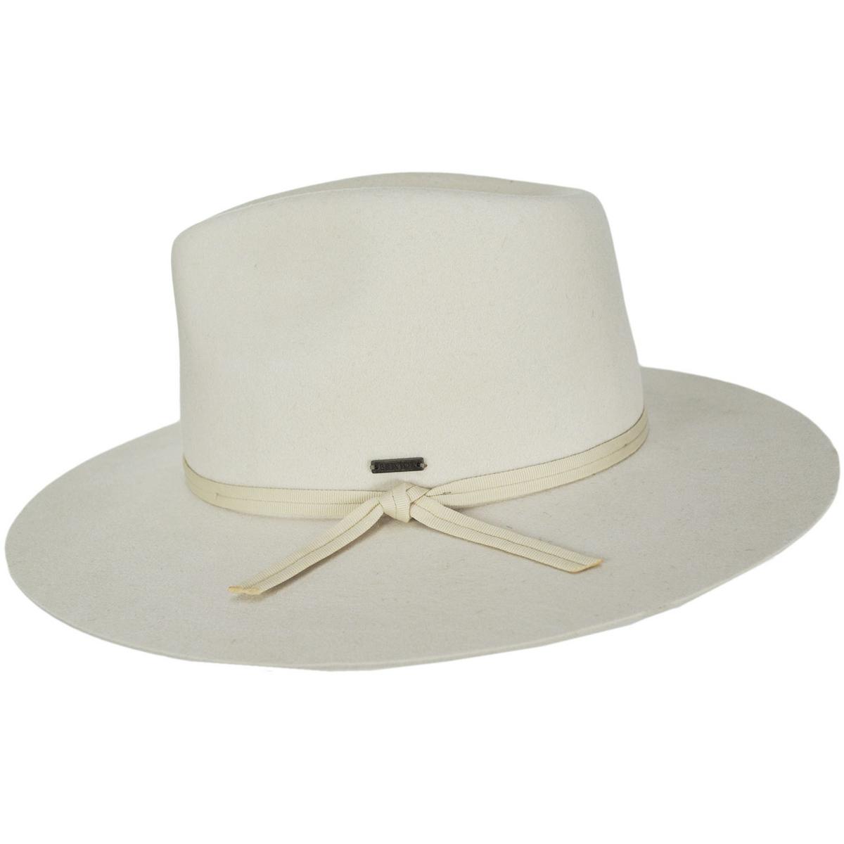 BRIXTON HATS | Cohen Wool Felt Cowboy Hat | 135650 | profile | DOVE/DOVE