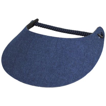 The Incredible Sunvisor | Springlace Denim Sunvisor | 196353 | lead | DENIM BLUE