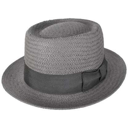 Bailey 1922 | Darron Sun Raindura Straw Pork Pie Hat | 127939 | lead | GRAPHITE