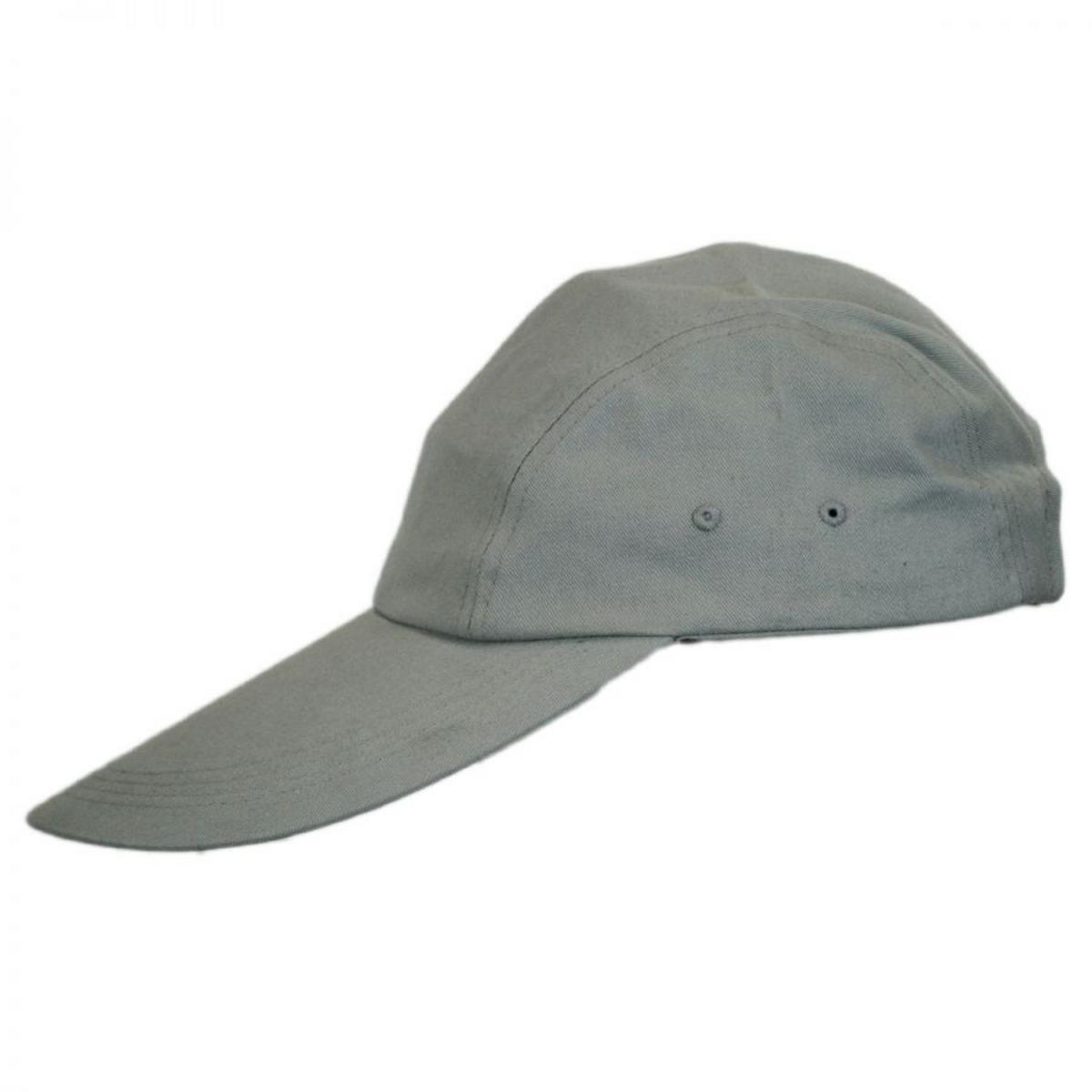 Village Hat Shop | VHS Long Bill Adjustable Baseball Cap | 222440 | profile | GREY