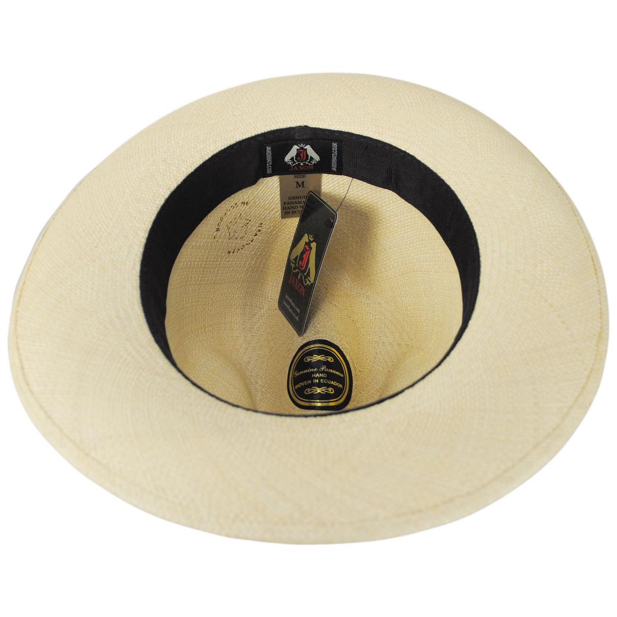 Jaxon Hats | Brisa Grade 4 Panama Straw Fedora Hat | 127107 | under | NATURAL