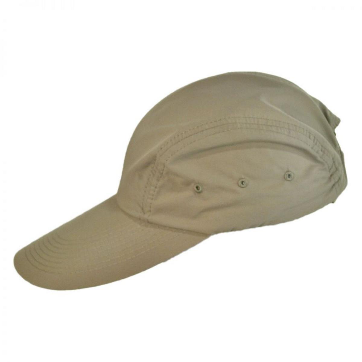 Torrey Hats | Torrey UPF 50+ Long Bill Adjustable Baseball Cap | 499904 | profile | KHAKI