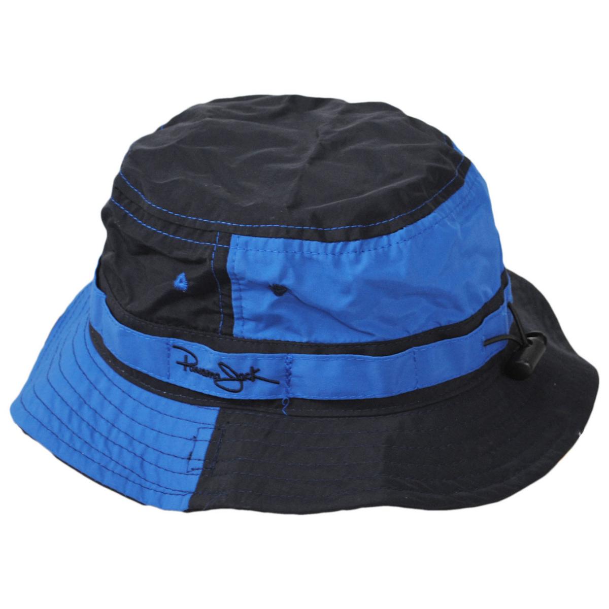 Panama Jack | Kid's Copper Nylon Boonie Hat | 508205 | profile | NAVY