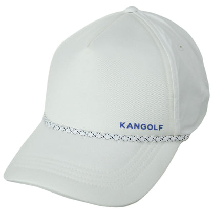 Kangol | Kangolf Cotton Blend Snapback Baseball Cap | 201143 | lead | WHITE