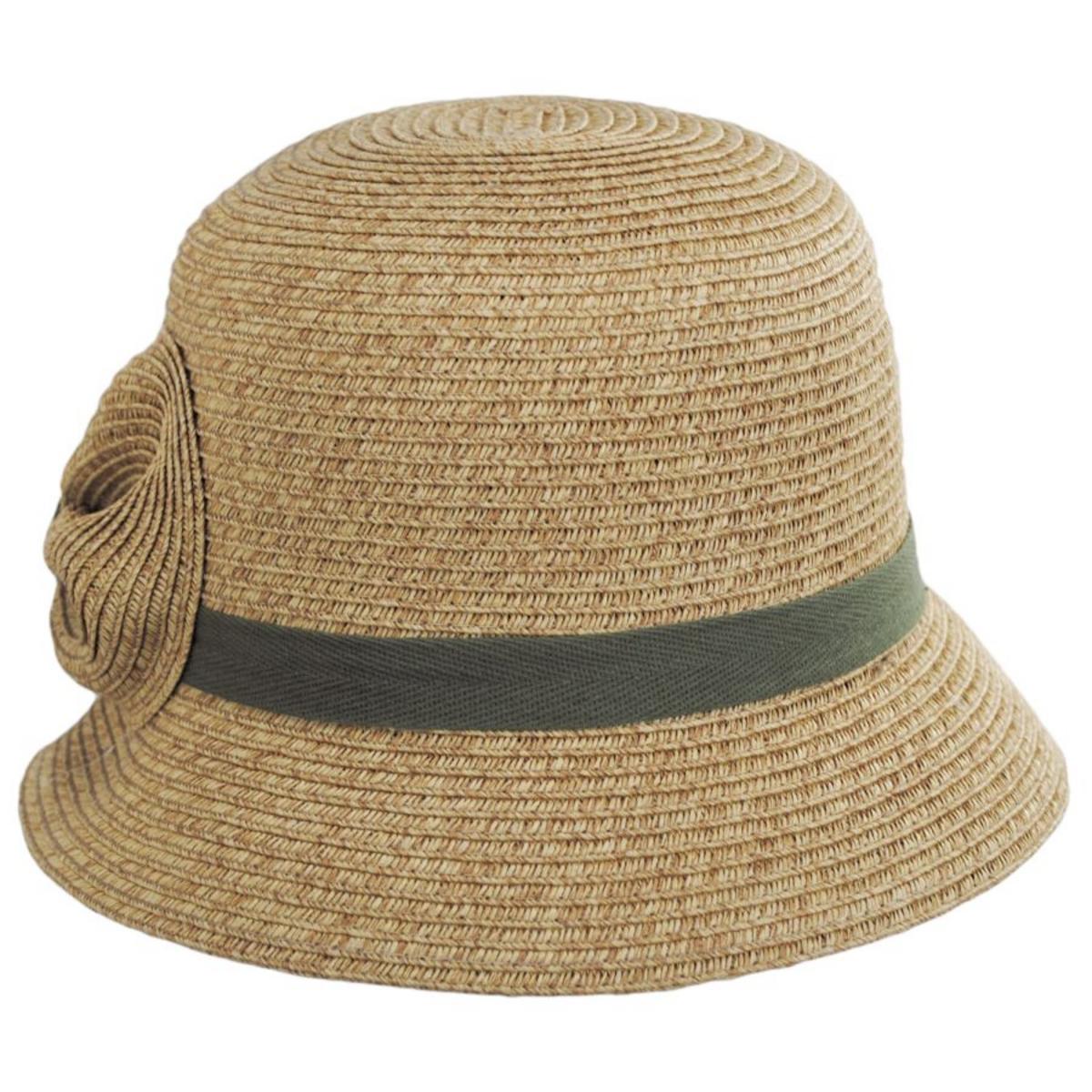 Toyo Straw Bow Cloche Hat - Made to Order