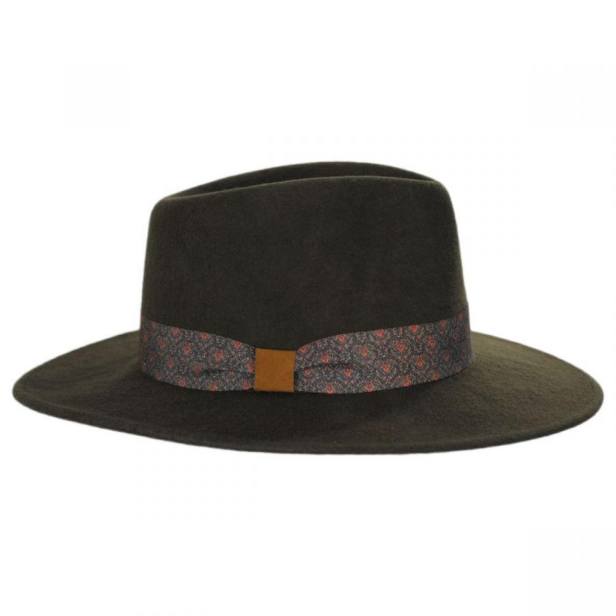 Bigalli | Gypsy Wool Felt Fedora Hat | 131421 | profile | MOSS