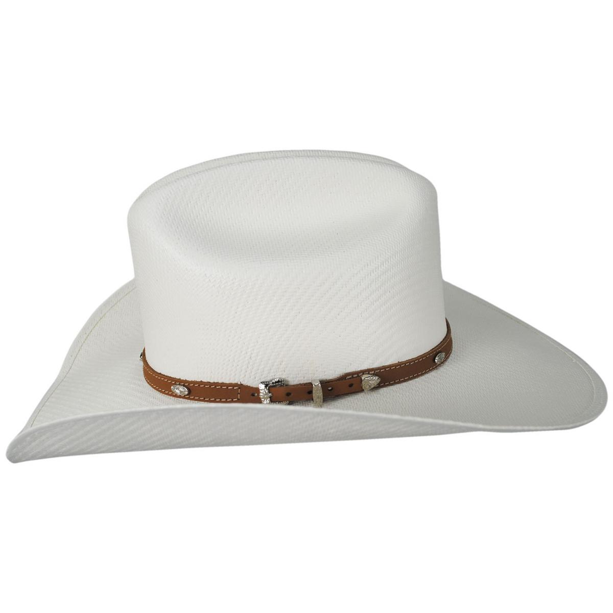Bailey Western | Farson 7X Shantung Straw Western Hat | 127910 | profile | IVORY