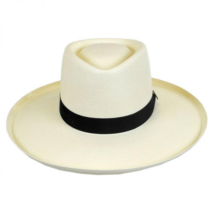 Dobbs | San Juan Shantung Straw Planter Hat | 126945 | front | NATURAL