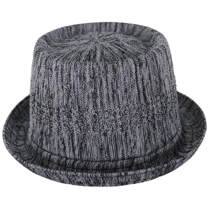 Kangol | Color Burst Ventair Mowbray Pork Pie Hat | 185822 | front | BLACK GRADIENT