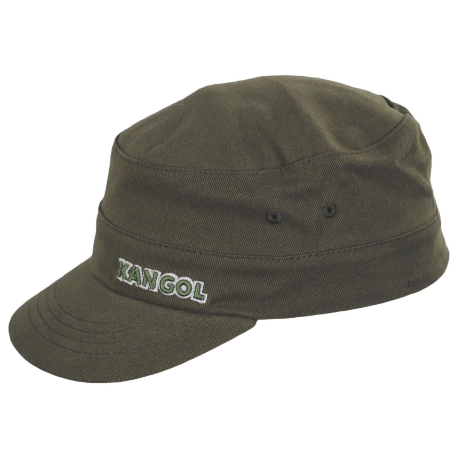 Kangol | Flexfit Cotton Twill Army Cap | 201110 | profile | GREEN