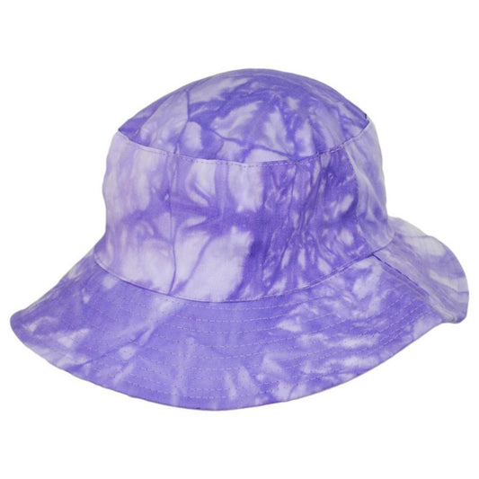 Karen Keith | Tie Dye Cotton Reversible Bucket Hat | 401403 | lead | PURPLE