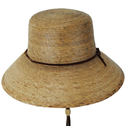 Tula Hats | Abby Palm Leaf Straw Cloche Hat | 102997 | front | NATURAL