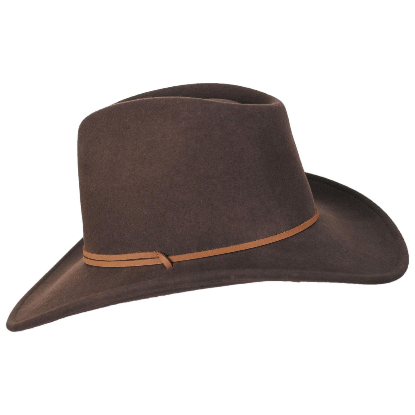 Bailey Western | Joe Eder Crushable Wool LiteFelt Earflap Western Hat | 130142 | profile | SERPENT