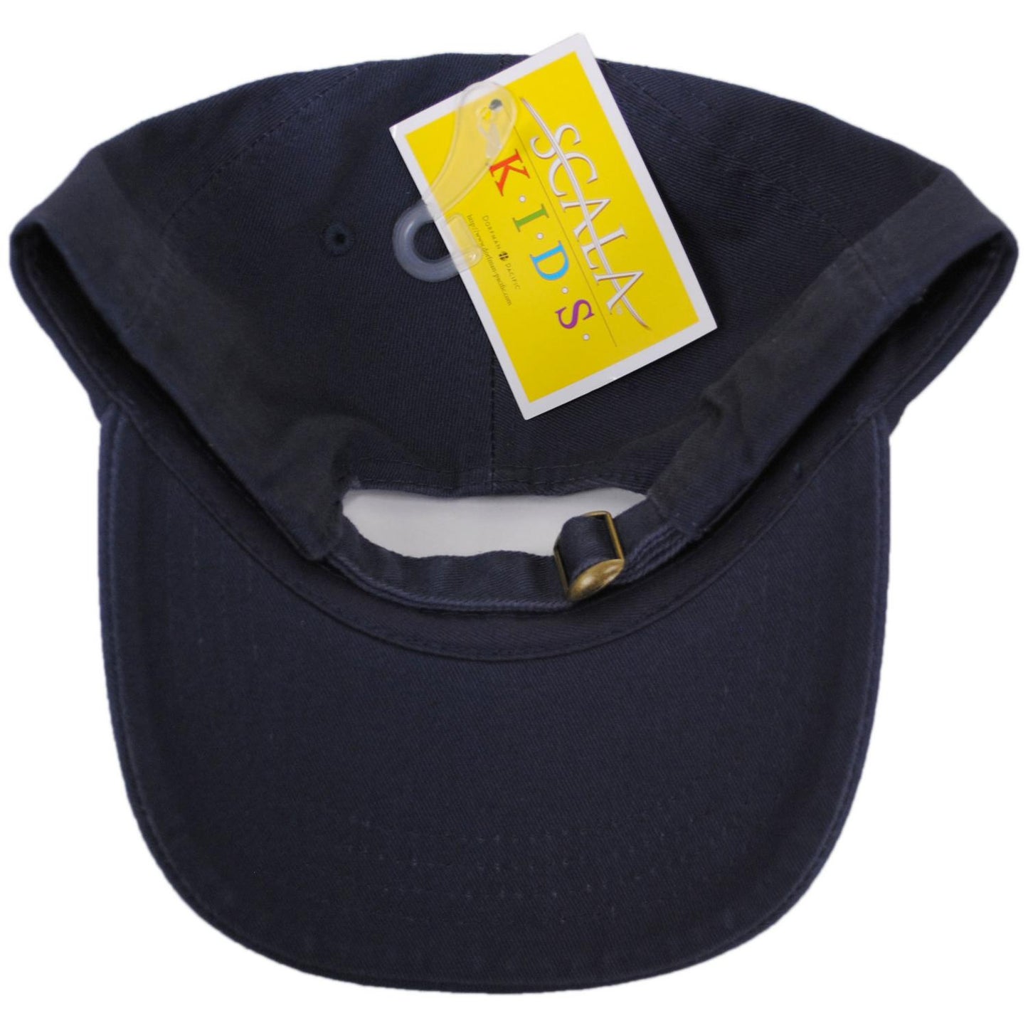 Scala | Kid's Cotton LoPro Baseball Cap Dad Hat | 508395 | under | NAVY