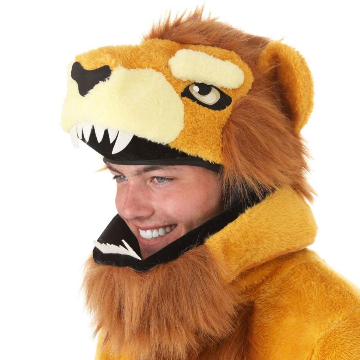 Elope | Lion Jawesome Hat | 190511 | front | TAN