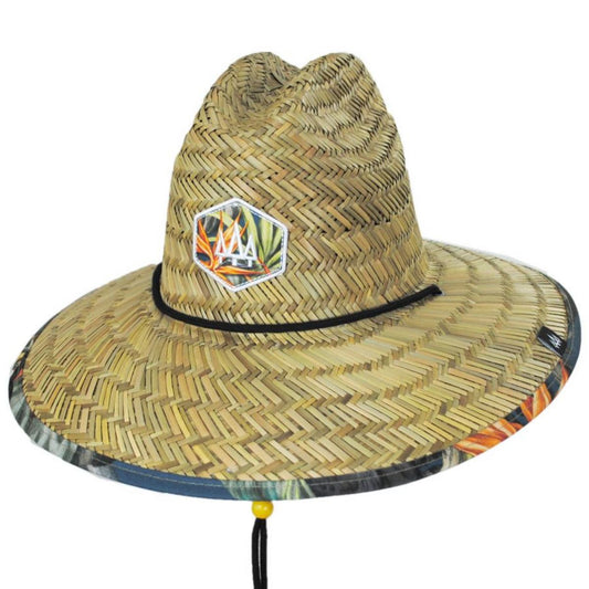 Hemlock Hat Co. | Canopy Straw Lifeguard Hat | 129565 | lead | TAN