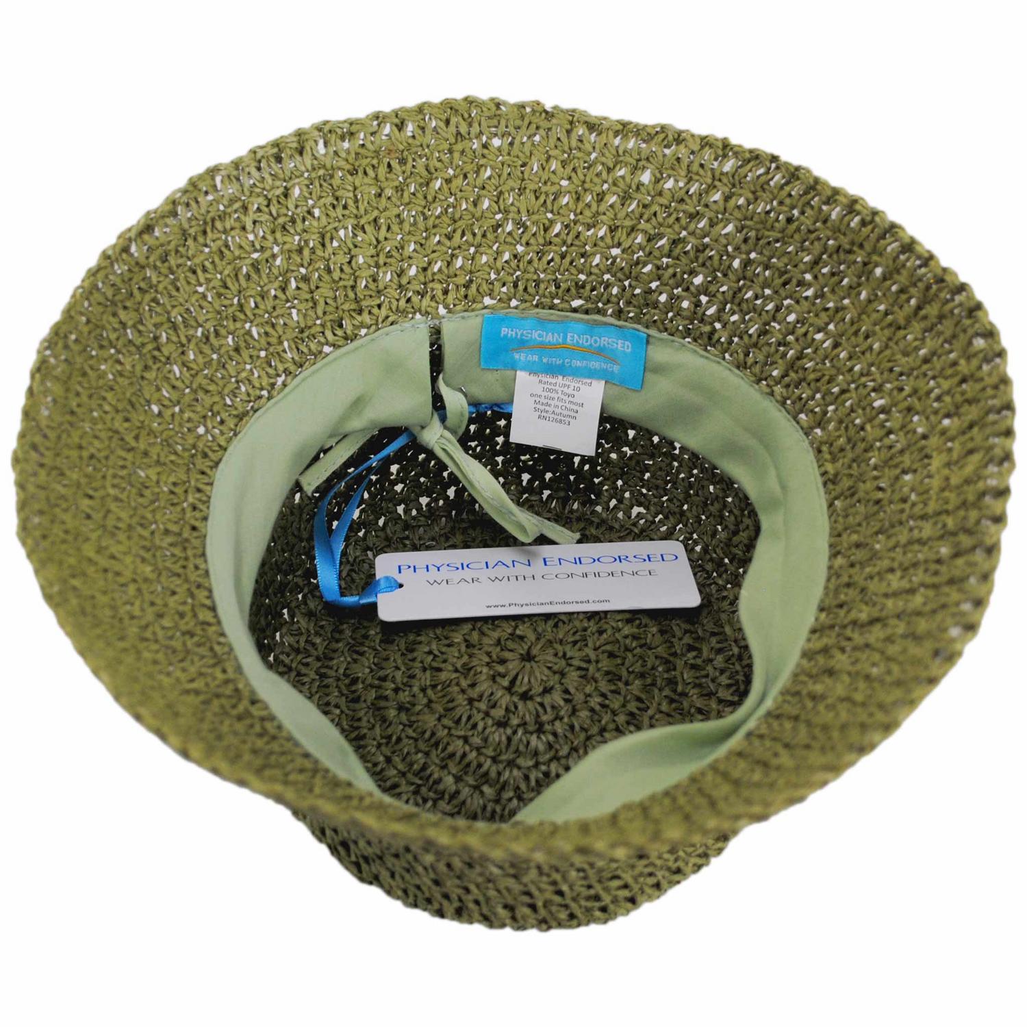 Physician Endorsed | Autumn Toyo Straw Bucket Hat | 102645 | under | MOSS