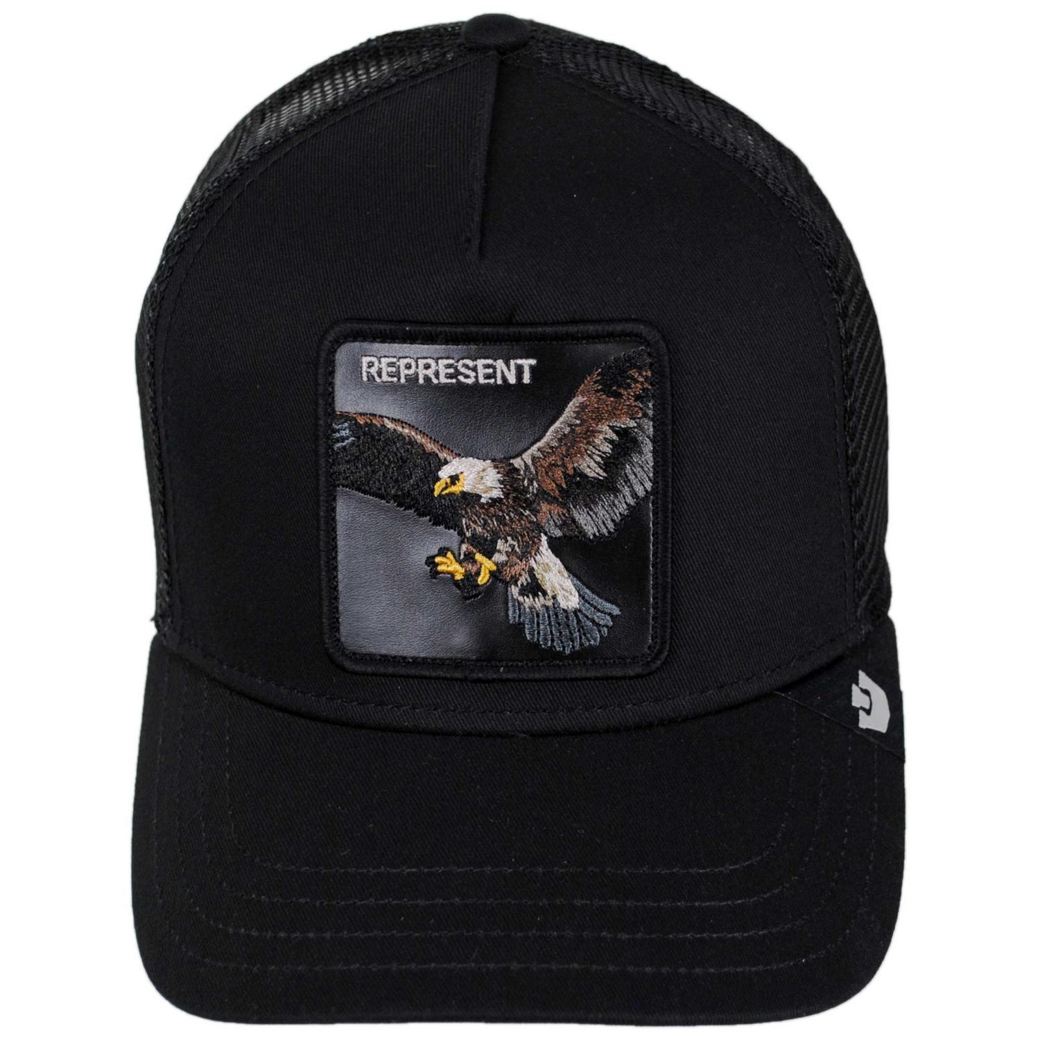 Goorin Bros | Represent Eagle Mesh Trucker Snapback Baseball Cap | 200810 | front | VOID