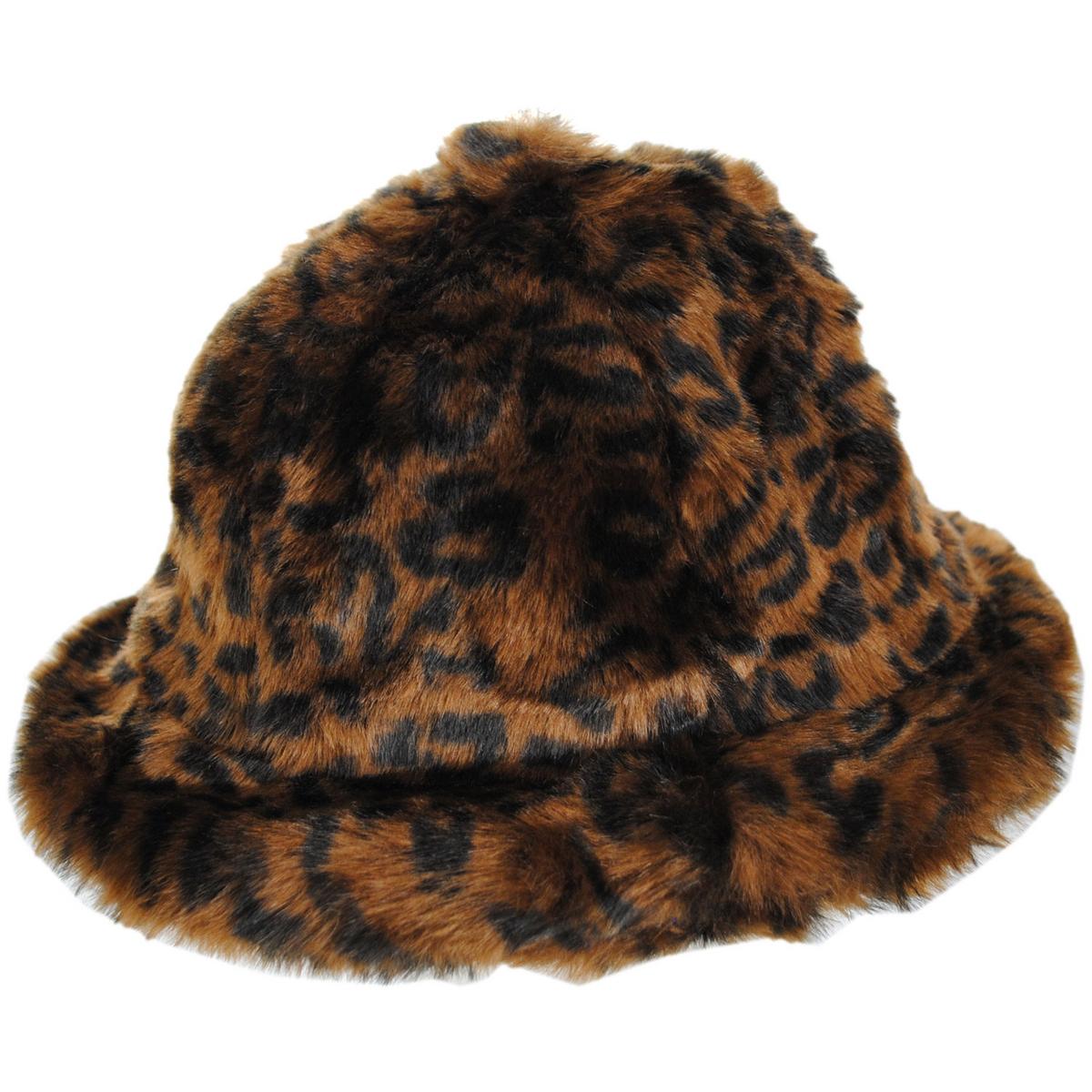 Kangol | Faux Fur Casual Hat | 185768 | profile | LEOPARD