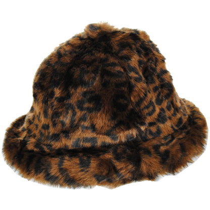 Kangol | Faux Fur Casual Hat | 185768 | profile | LEOPARD