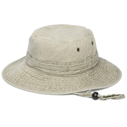 Village Hat Shop | VHS Cotton Booney Hat | 186650 | detailone | PUTTY