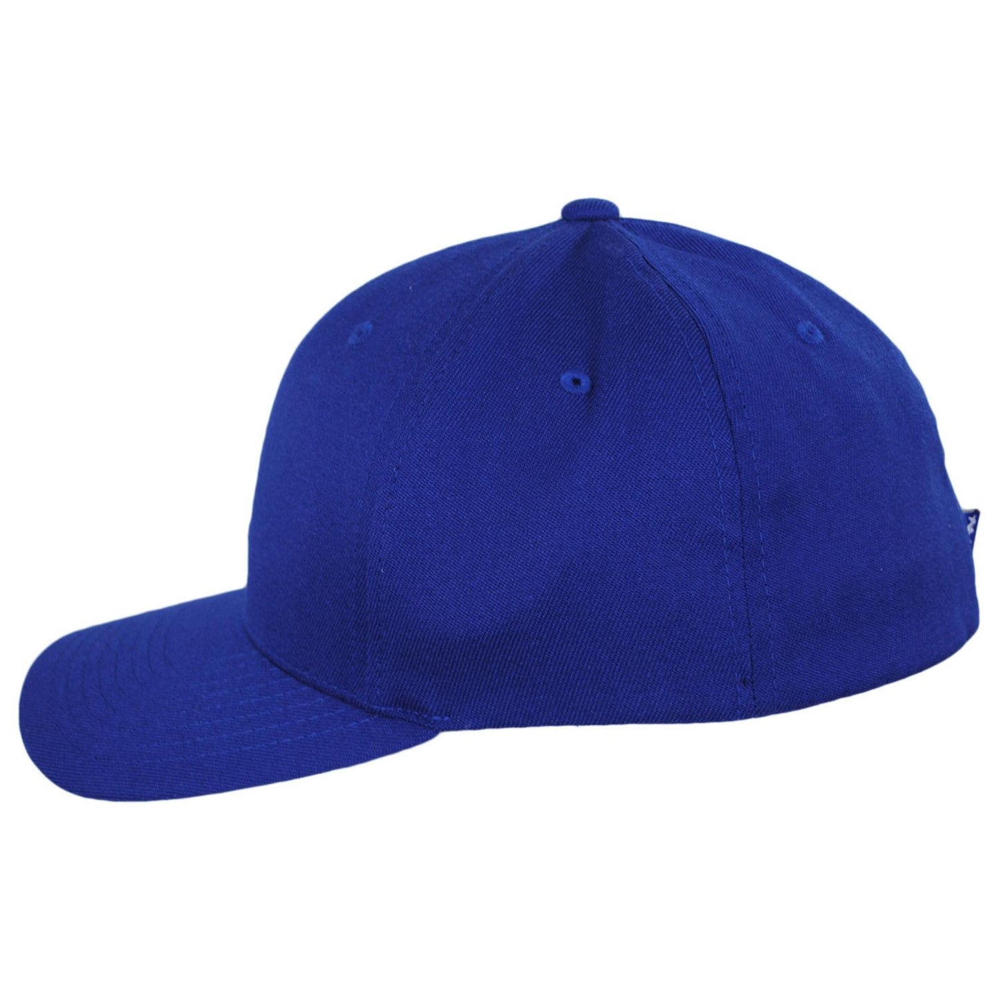 Kangol | Logo Wool Flexfit Fitted Baseball Cap | 201104 | profile | ROYAL BLUE