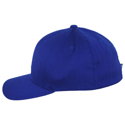Kangol | Logo Wool Flexfit Fitted Baseball Cap | 201104 | profile | ROYAL BLUE