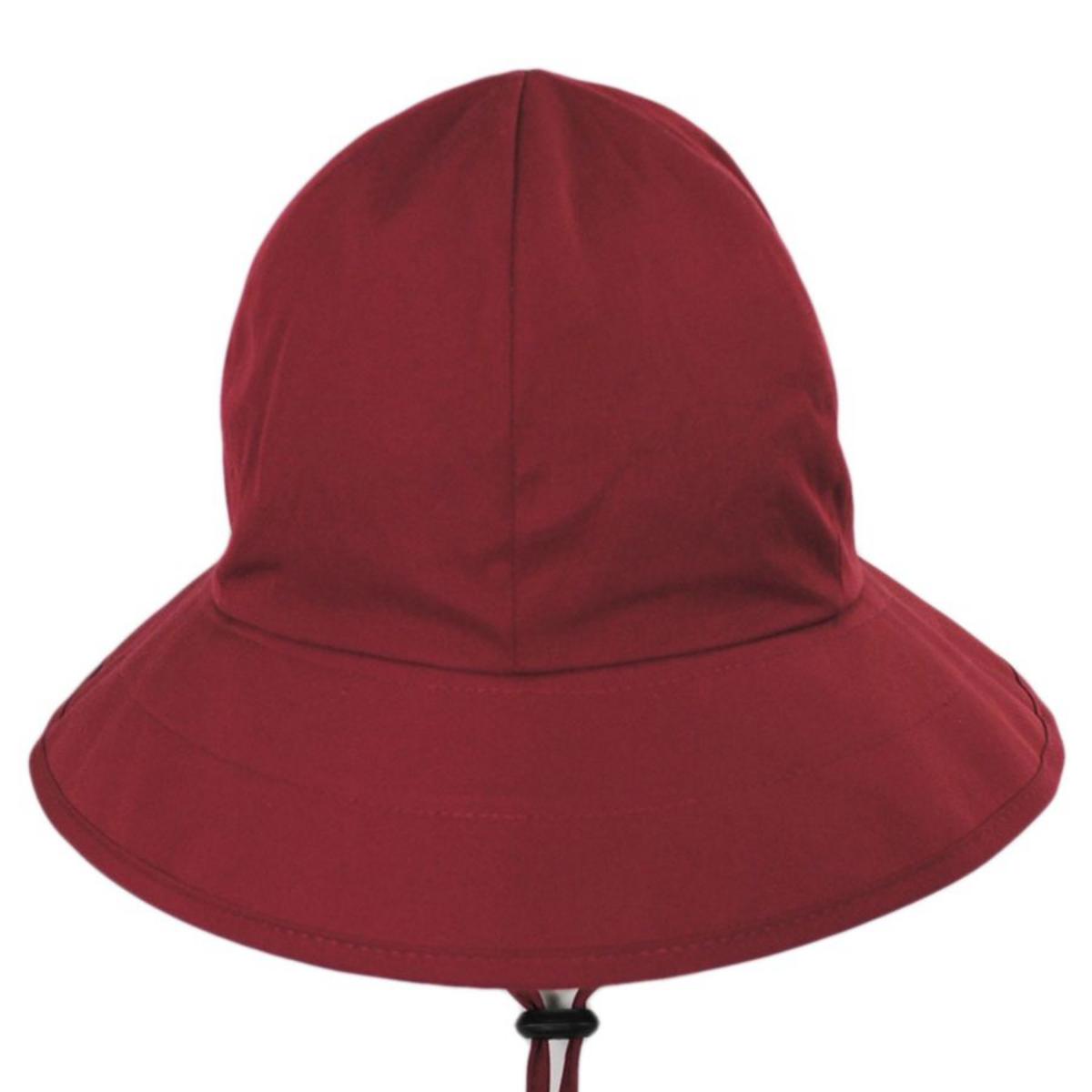 Kathy Jeanne | Sou'wester Rain Hat | 401450 | front | RED