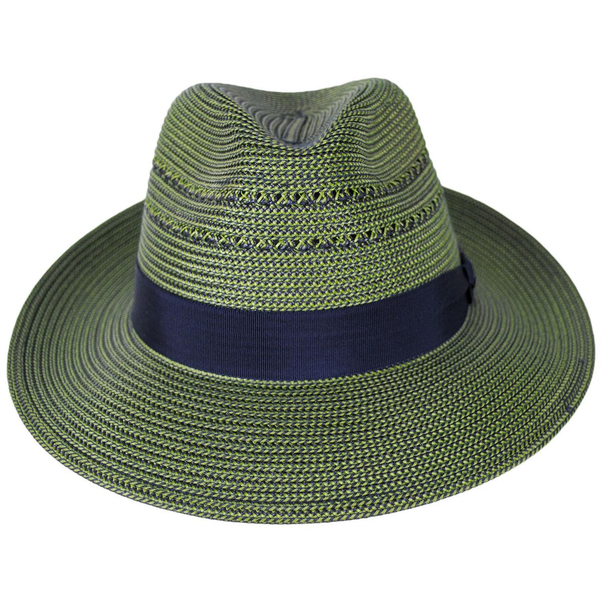 Bailey 1922 | Eli Two-Tone Vented Fedora Hat | 127751 | front | IVY