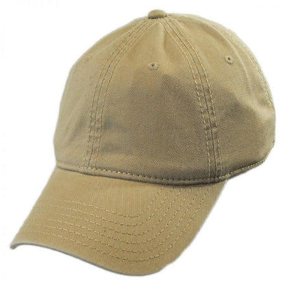 Otto | LoPro Washed Cotton Twill Strapback Baseball Cap Dad Hat | 201407 | lead | KHAKI
