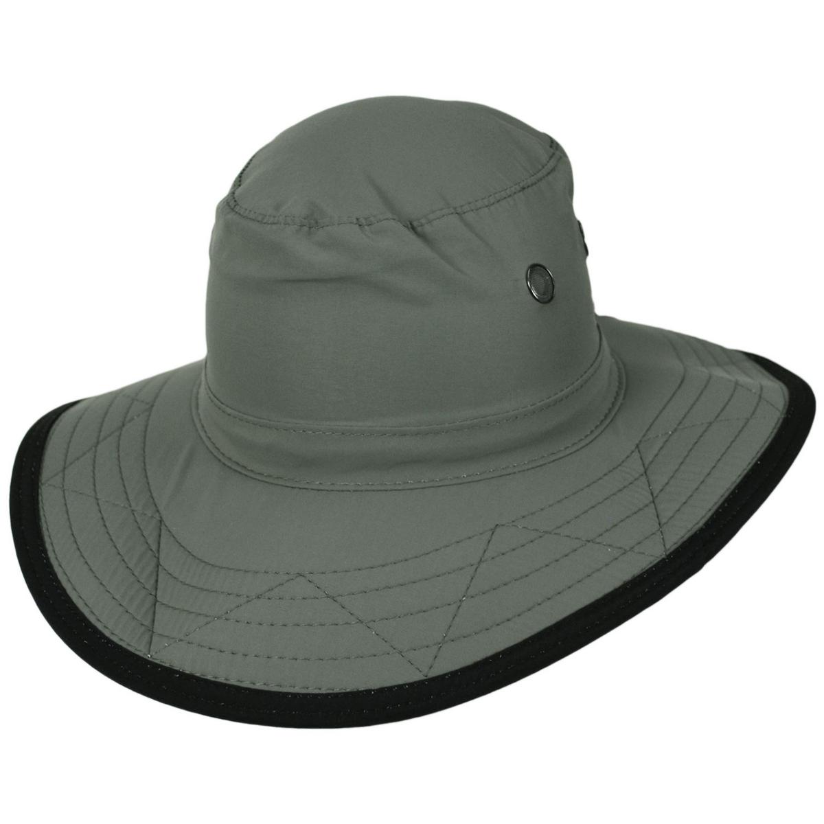 Dorfman Pacific | Jetty Supplex Booney Hat | 400230 | lead | GREY