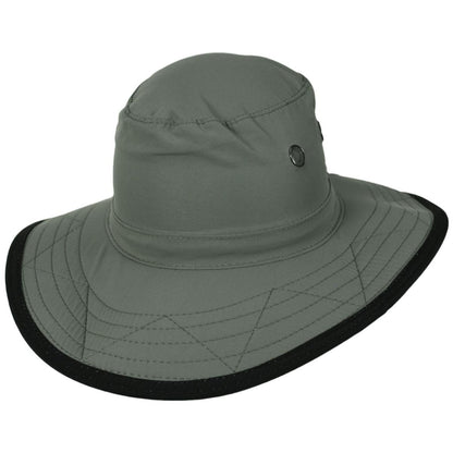 Dorfman Pacific | Jetty Supplex Booney Hat | 400230 | lead | GREY