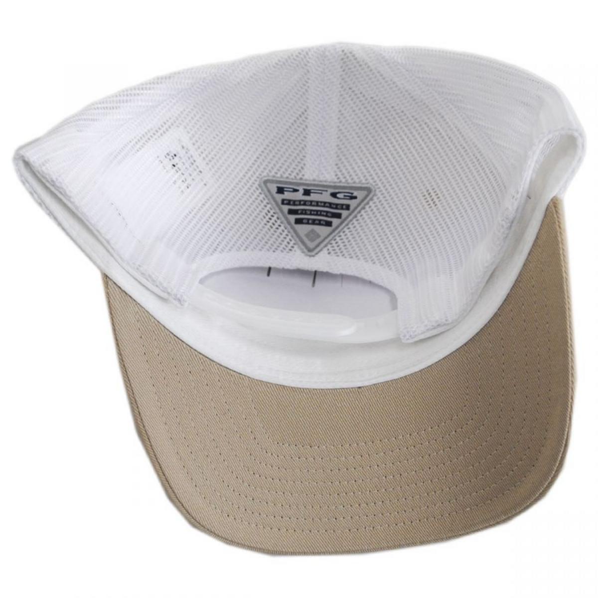 Columbia Sportswear | PFG Fish Flag Mesh Snapback Baseball Cap | 400151 | under | FOSSIL