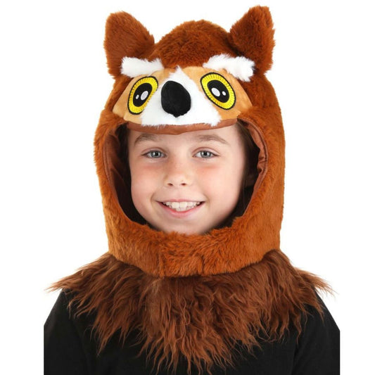 Elope | Owl Hood | 190510 | front | BROWN