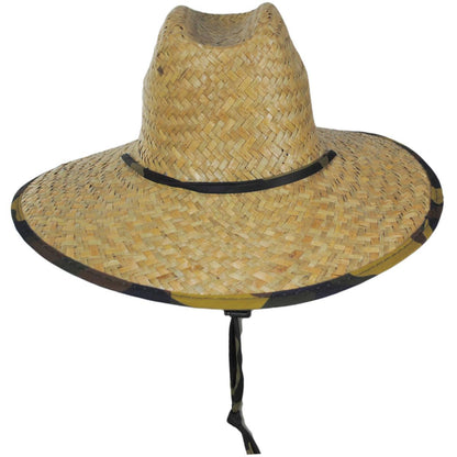 Peter Grimm | Kenny Camouflage Straw Lifeguard Hat | 127210 | front | NATURAL