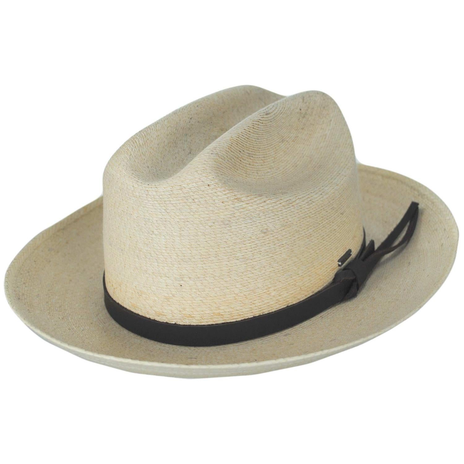 帽子 Brixton Mexican Fedra Hat Hitch Palm Straw Ranch Fedora Hat – Village Hat Shop