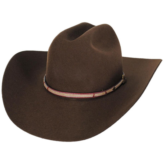 Stetson | Powder River Buffalo Fur Felt Western Hat | 130758 | lead | MINK